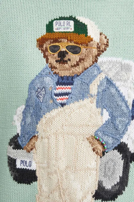 Bombažen pulover Polo Ralph Lauren Ženski