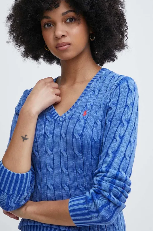 blu Polo Ralph Lauren maglione in cotone