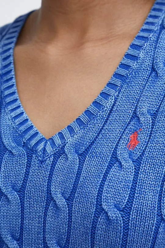 Хлопковый свитер Polo Ralph Lauren Женский