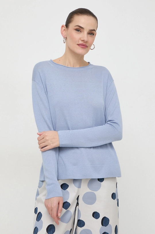 blu Max Mara Leisure maglione di seta Donna