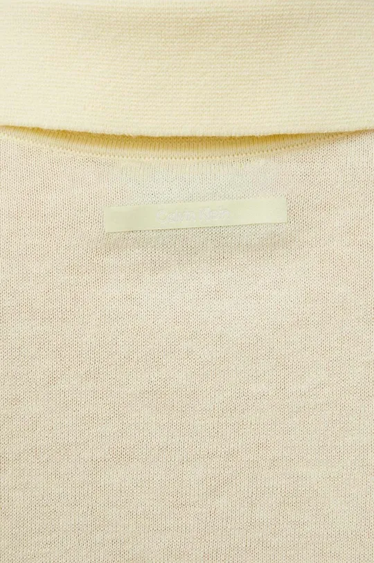 Calvin Klein póló selyemkeverékkel