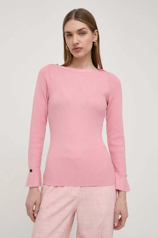 różowy Morgan sweter