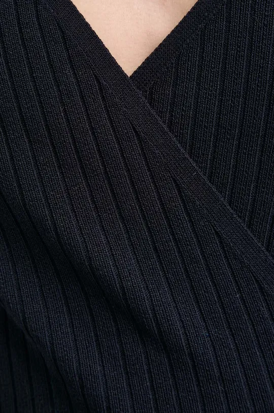 sötétkék Morgan pulóver
