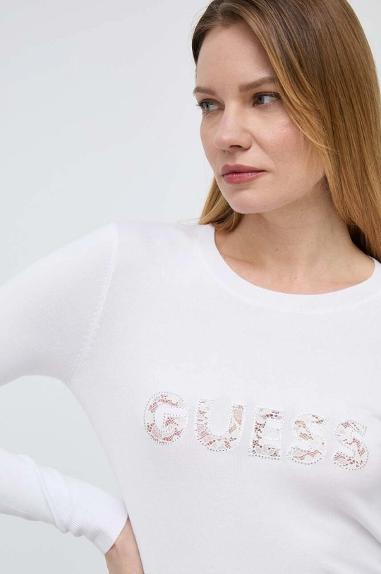 Guess sweter MACY 82 % Wiskoza, 16 % Poliamid, 2 % Elastan