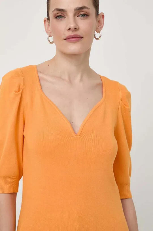 arancione Morgan maglione