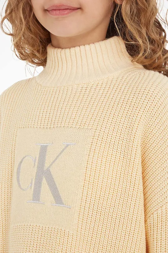 Dječji džemper Calvin Klein Jeans Za djevojčice