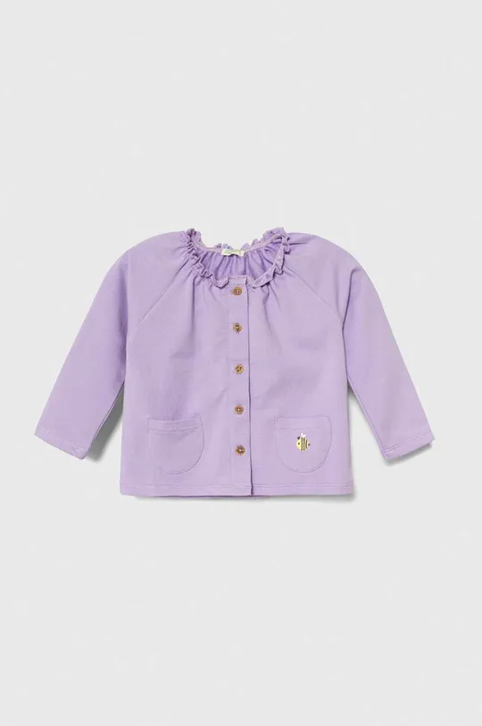 фіолетовий Кофта для немовлят United Colors of Benetton Для дівчаток