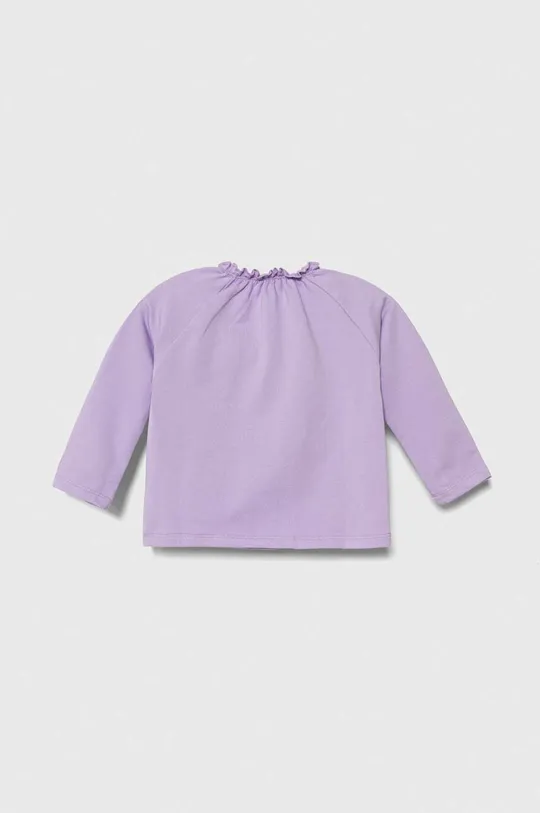 Pulover za dojenčka United Colors of Benetton vijolična
