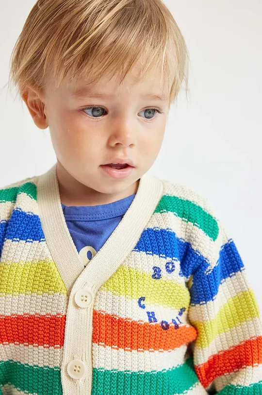 viacfarebná Detský bavlnený kardigan Bobo Choses