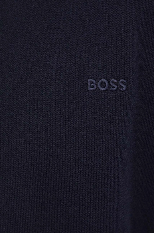 BOSS cardigan din bumbac 50505998 bleumarin