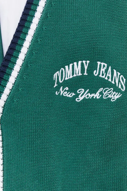 Tommy Jeans kardigan bawełniany 100 % Bawełna 