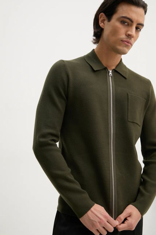 Samsoe Samsoe cardigan verde M19422101