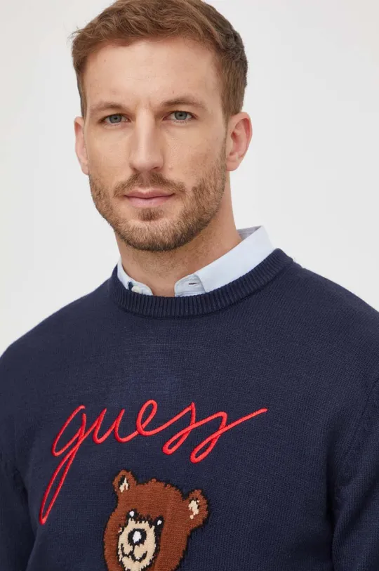 granatowy Guess sweter
