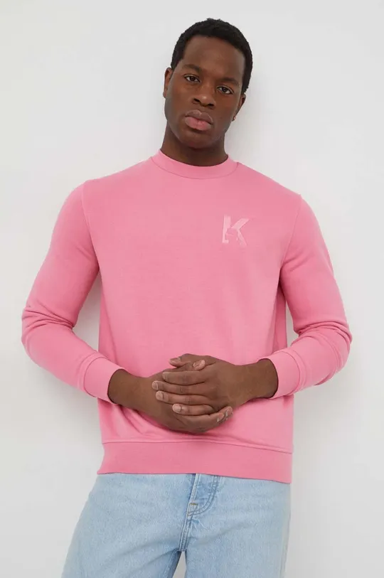 różowy Karl Lagerfeld bluza