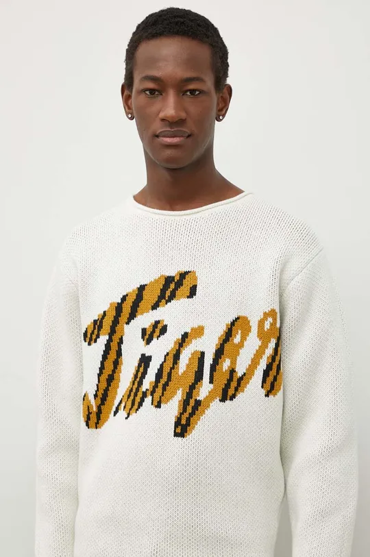 beige Tiger Of Sweden maglione in misto lana Uomo