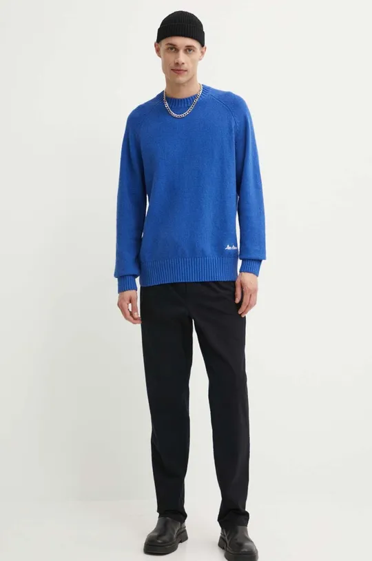 Les Deux maglione blu