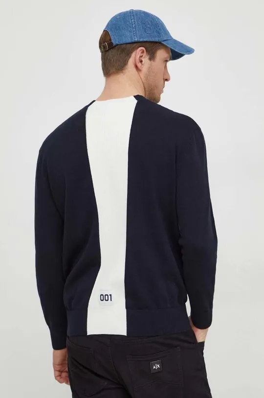 mornarsko plava Pamučni pulover Armani Exchange 0 Muški