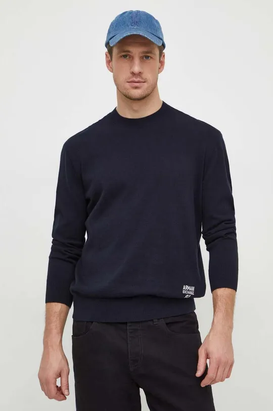 Pamučni pulover Armani Exchange 0 100% Pamuk