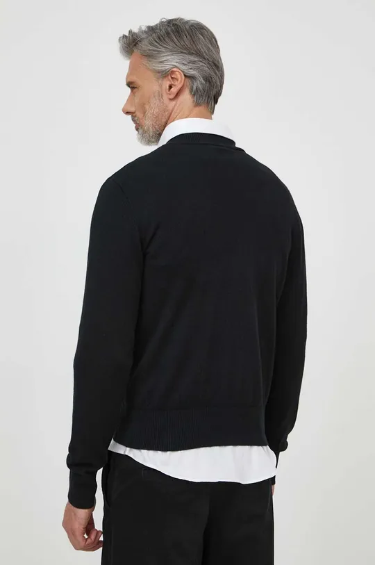Versace Jeans Couture sweter z domieszką kaszmiru 90 % Bawełna, 6 % Kaszmir, 3 % Poliamid, 1 % Elastan