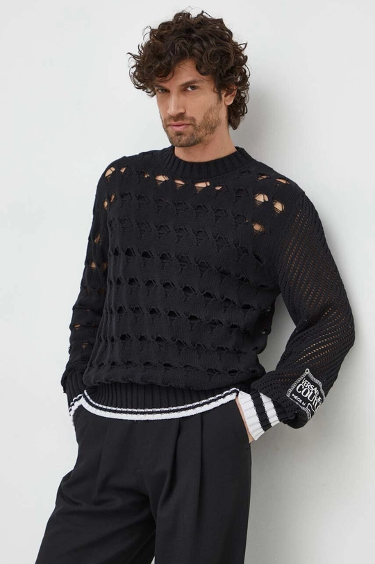 Versace Jeans Couture maglione in cotone Uomo