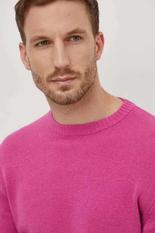 rosa United Colors of Benetton maglione in misto lana