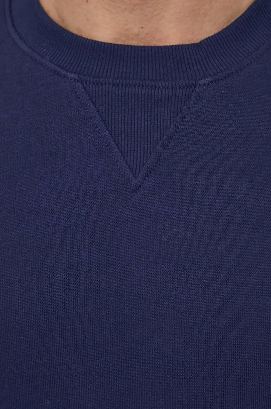 mornarsko modra Bombažen pulover United Colors of Benetton