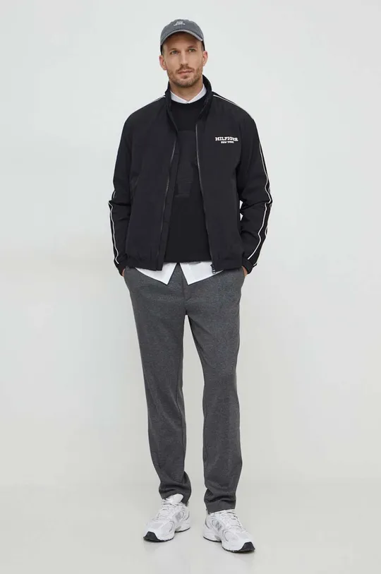 Pulover Karl Lagerfeld črna