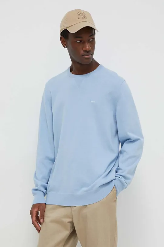 niebieski Levi's sweter Męski