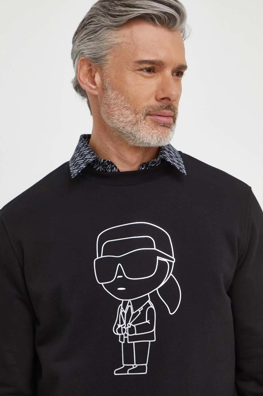 črna Pulover Karl Lagerfeld