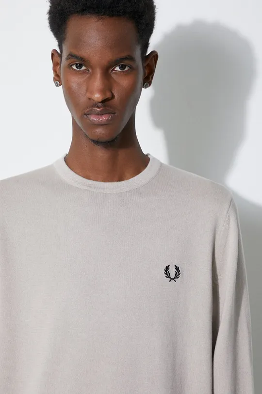 Fred Perry wool jumper Classic Crew Neck Jumper Men’s