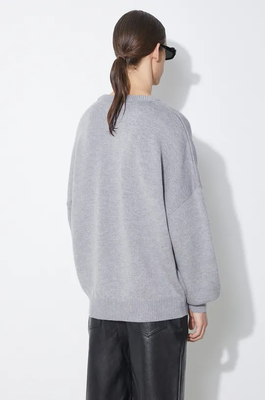 Вълнен пуловер 032C Selfie Sweater 100% мериносова вълна