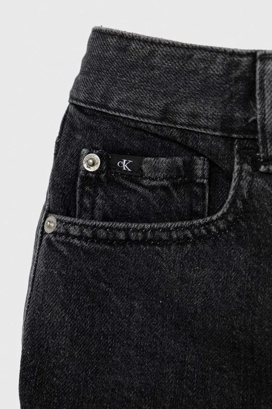 Detské rifľové krátke nohavice Calvin Klein Jeans 100 % Bavlna