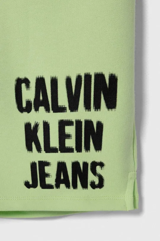 Otroške kratke hlače Calvin Klein Jeans 86 % Bombaž, 14 % Poliester