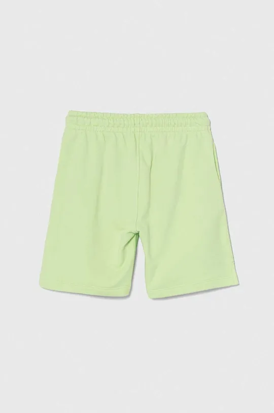 Detské krátke nohavice Calvin Klein Jeans zelená