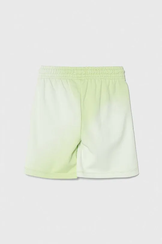 Detské bavlnené šortky Calvin Klein Jeans zelená