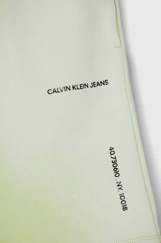 Detské bavlnené šortky Calvin Klein Jeans 100 % Bavlna