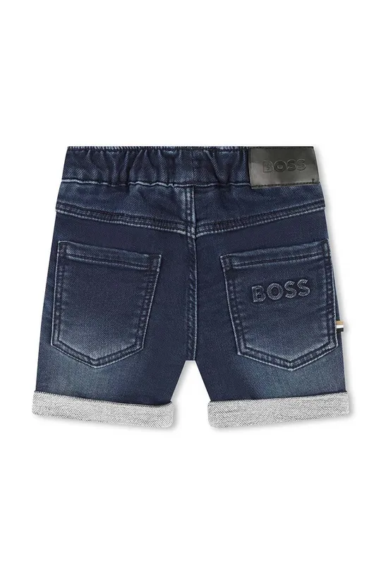 Detské džínsové šortky BOSS modrá