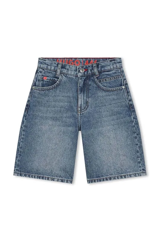 HUGO shorts in jeans bambino/a blu
