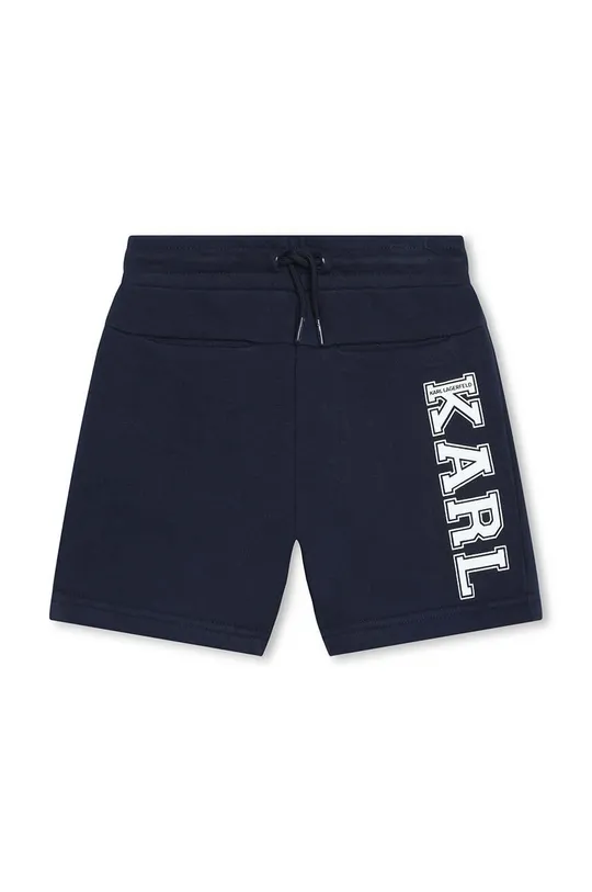 mornarsko modra Otroške kratke hlače Karl Lagerfeld Fantovski