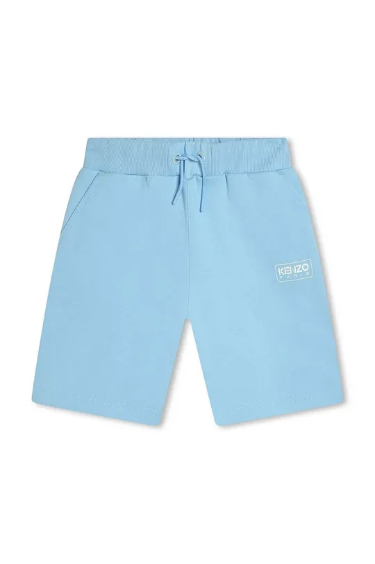 голубой Детские хлопковые шорты Kenzo Kids Для мальчиков