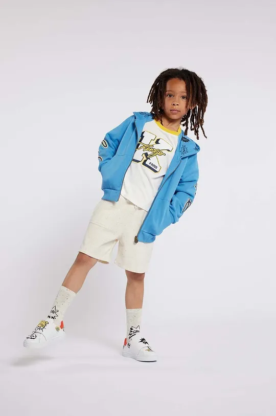 бежевый Детские шорты Kenzo Kids Для мальчиков