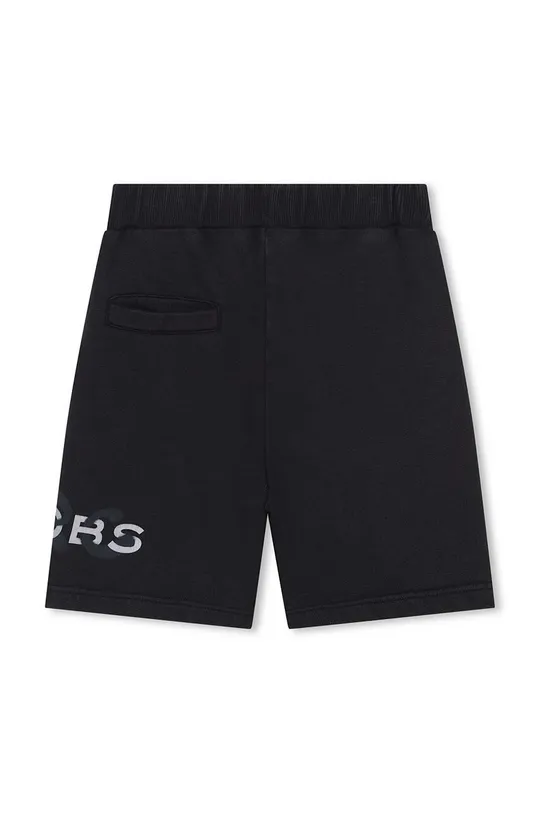 Otroške bombažne kratke hlače Marc Jacobs črna