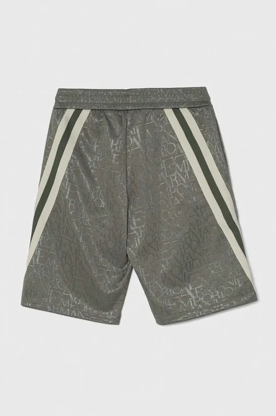 Otroške kratke hlače Emporio Armani siva