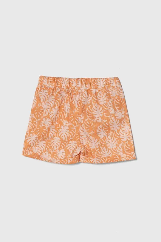 Otroške bombažne kratke hlače Jamiks oranžna
