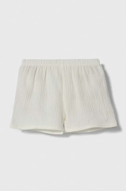 Dječje pamučne kratke hlače Jamiks bijela