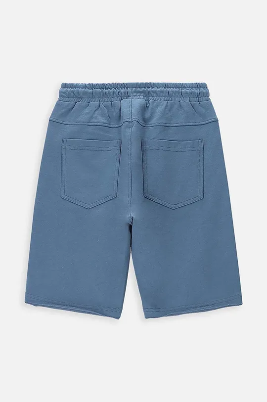 Otroške bombažne kratke hlače Coccodrillo modra