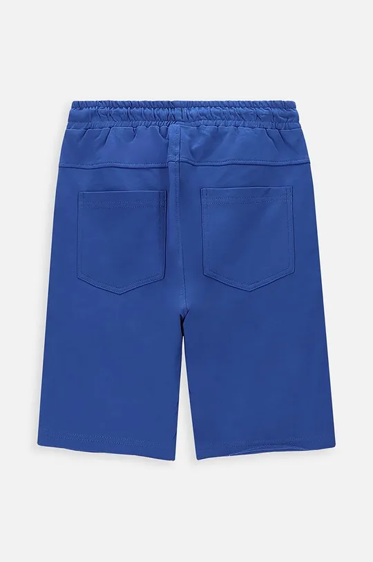 Otroške bombažne kratke hlače Coccodrillo mornarsko modra