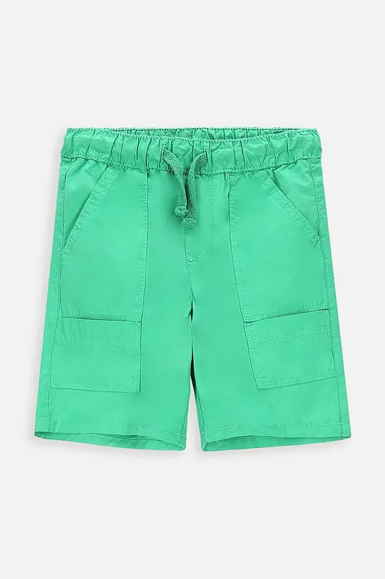 zelená Detské bavlnené šortky Coccodrillo Chlapčenský