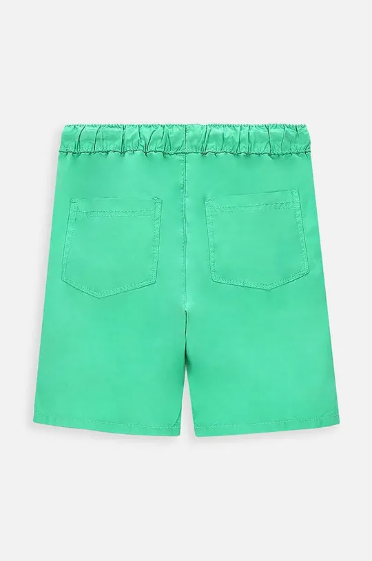Detské bavlnené šortky Coccodrillo zelená