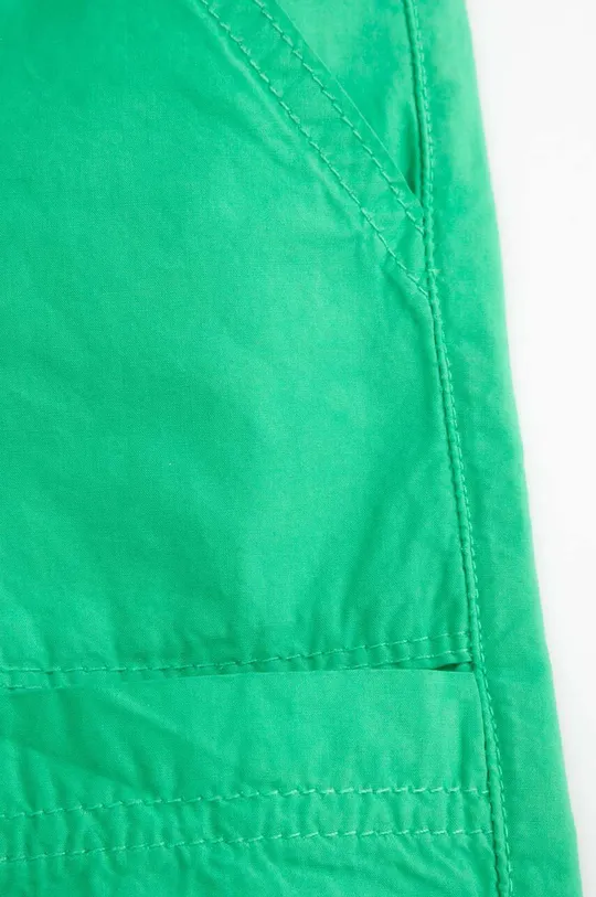 zöld Coccodrillo gyerek pamut rövidnadrág